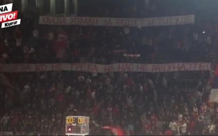 (VIDEO) Fašizam navijača Zvezde prelazi sve granice: Delije zbog Omića bojkotuju utakmice