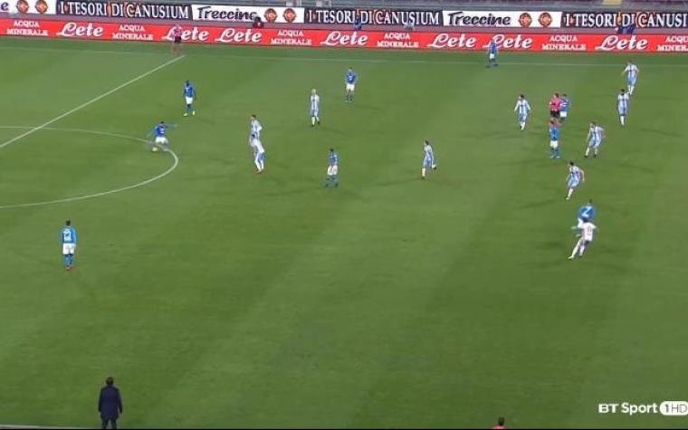 (VIDEO) Napoli u finišu prvog dijela poravnao rezultat protiv Lazija
