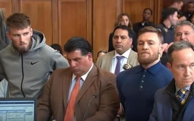 (VIDEO) Ovako je izgledalo McGregorovo pojavljivanje pred sucem