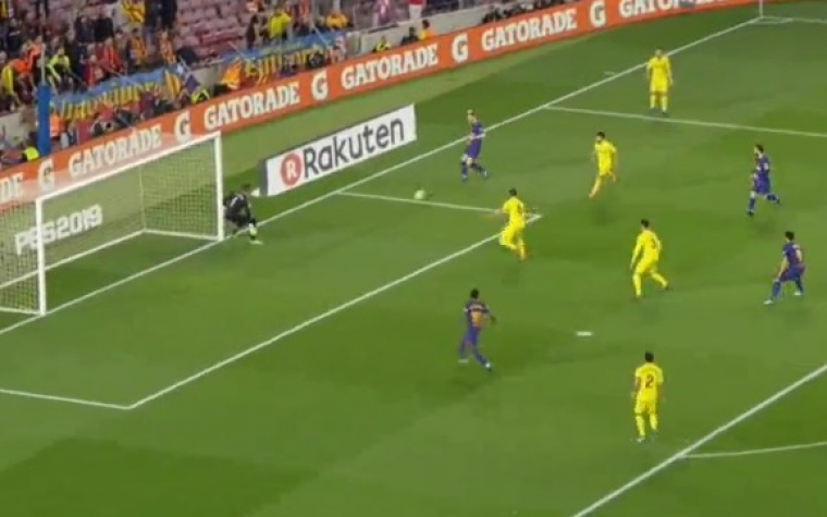 (VIDEO) Rakitić se poigrao sa odbranom Villarreala i uposlio Dembelea kao na tacni