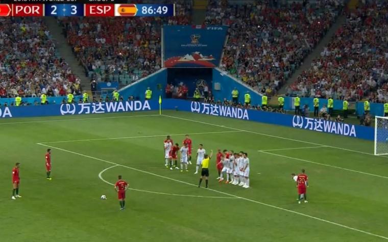 (VIDEO) ON JE NEVJEROVATAN: Ronaldo maestralno pogodio iz slobodnjaka i donio poravnanje Portugalu