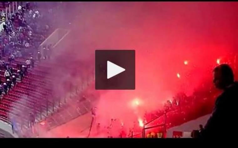 (VIDEO) Haos na tribinama nakon Pjanićevog gola