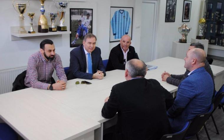 Željezničar i Borac na sastanku dogovorili jačanje veza između ova dva kluba, u planu i prijateljska utakmica