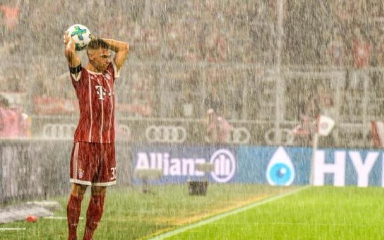 Žestoka kiša odgodila početak drugog poluvremena Bayern Munchena i Bayer Leverkusena