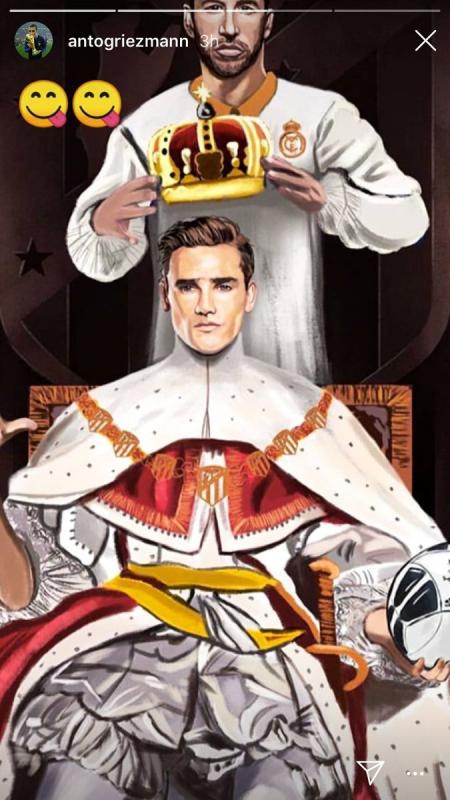 griz.jpg - (FOTO) Griezmann dominira Instagramom: Brutalno