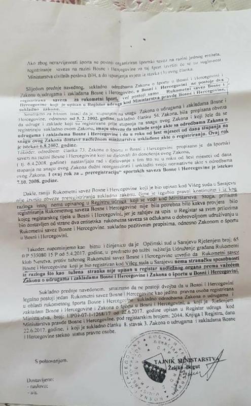 2.jpg - RSBiH ima pitanje za pravnike i stručnjake: Treba li uništiti rukomet u Bosni i Hercegovini?