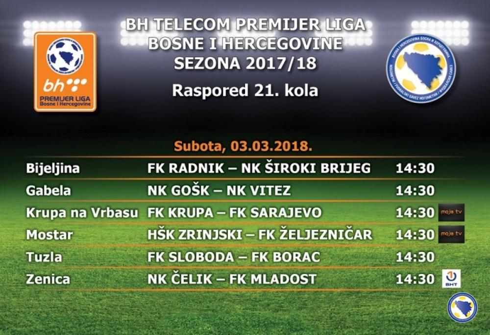 PLBiH_21_kolo.jpg - Sve utakmice 21. kola PL BiH u istom terminu: Tri meča u direktnom prenosu