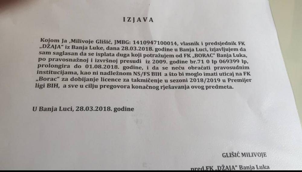 4.jpg - (FOTO) FK Džaja iznio saopštenje: Ovako nas je Vico Zeljković pokušao prevariti