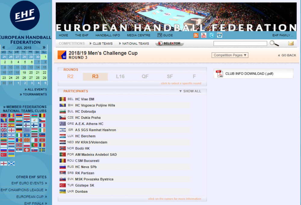 rk.png - RK Vogošća Poljine Hills u sljedećoj sezoni igra u Challenge Cupu