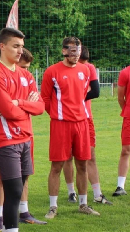 Stefan Janjic.jpg - Janjić se vraća na teren poslije nezgodne povrede: Maska mi olakšava igranje