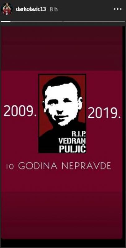 šeše3.jpg - (FOTO) Ni bivši ni sadašnji fudbaleri Sarajeva ne zaboravljaju Vedrana Puljića: 